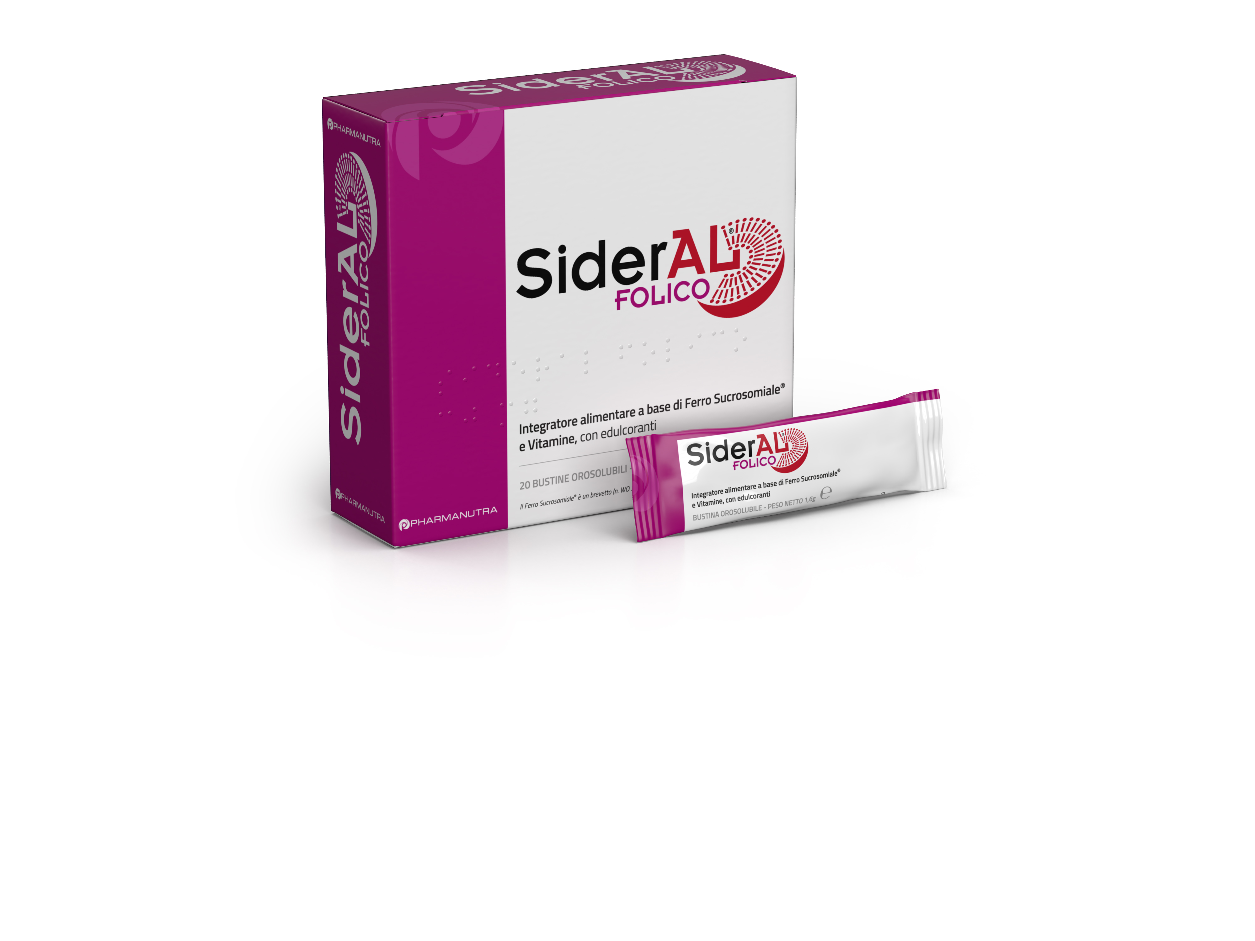 SiderAL Folico, integratore di ferro e vitamine - PharmaNutra Spa